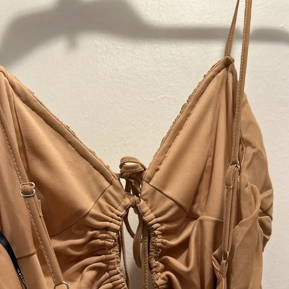 Bodycon Ruched Mini Dress - Picture 9 of 9